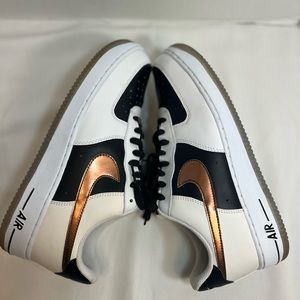 Nike Air Force 1 Low Copper, White Black 2014 - Men's Size 10